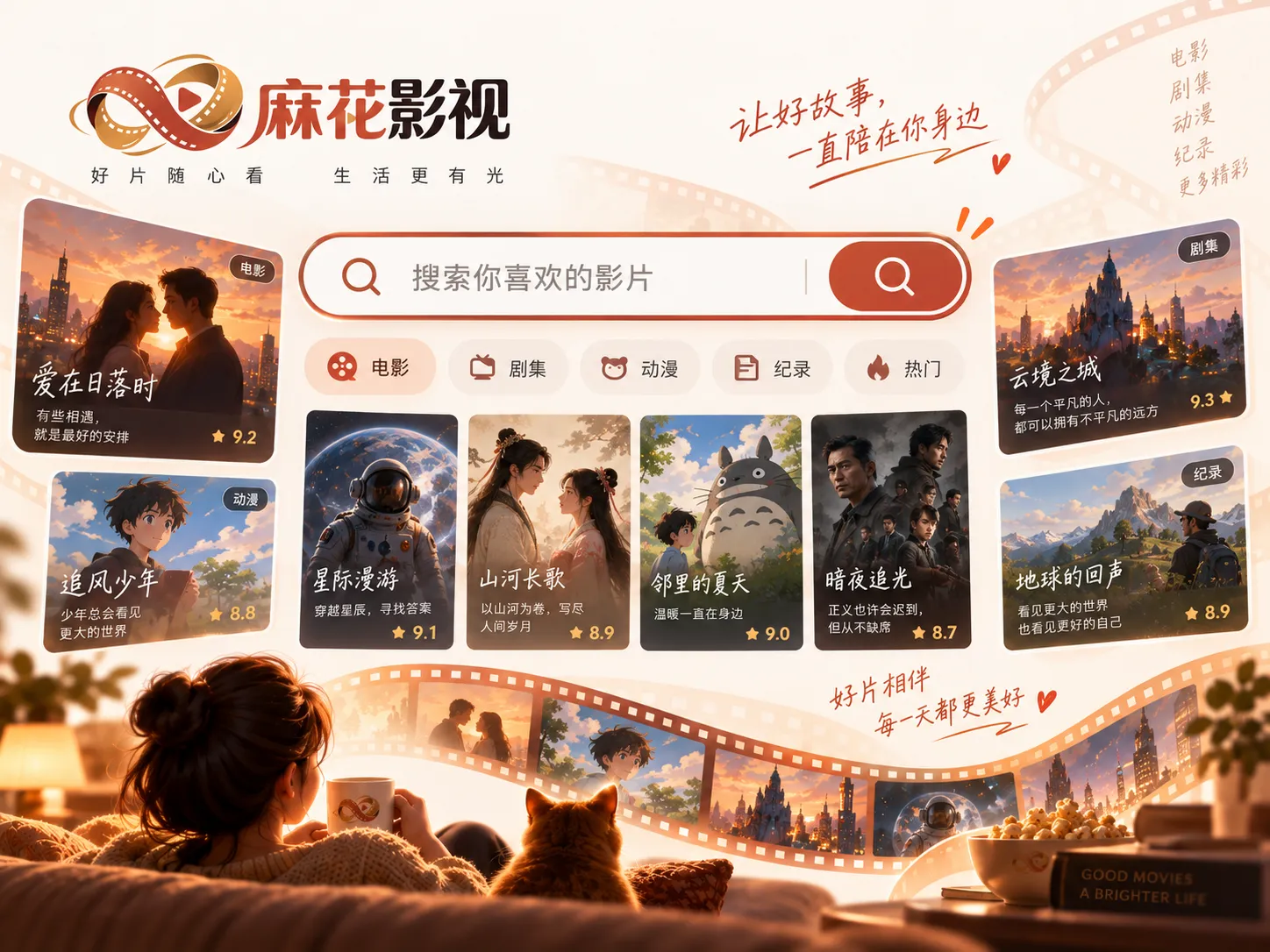 麻花影视电脑端浏览器观看